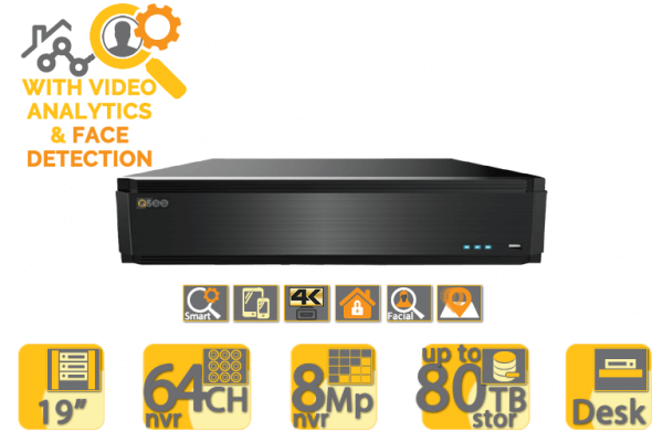 64 Ch QT3364-8 NVR