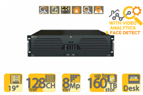 128 Ch QT90128 NVR