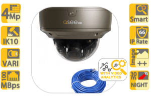 4MP QTN8044D Varifocal Intelligent Video Analytics Dome