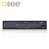 QAPE2401 24 Port 10/100 PoE+ Switch 400W with 2 Port 10/100/1000 - Image 3
