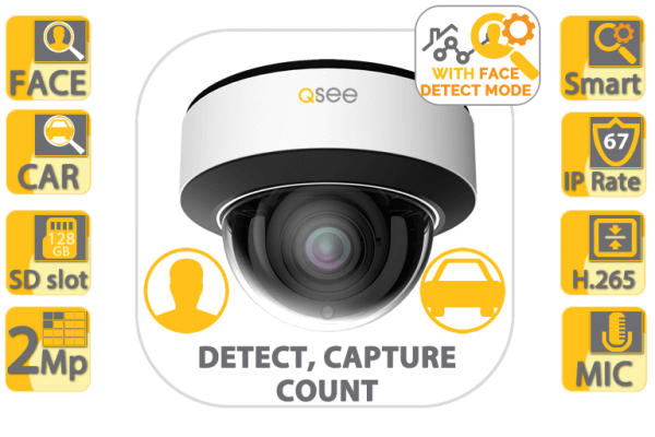 2MP QVP21DE AI Dome