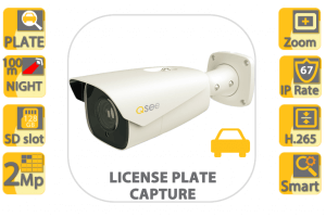 2MP QVP23BLR ANPR / LPR Bullet