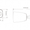 5MP QH7451B AHD/TVI Coax Bullet - Image 4
