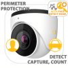 8MP QVP85DELA AI Perimeter Protection Dome - Image 2